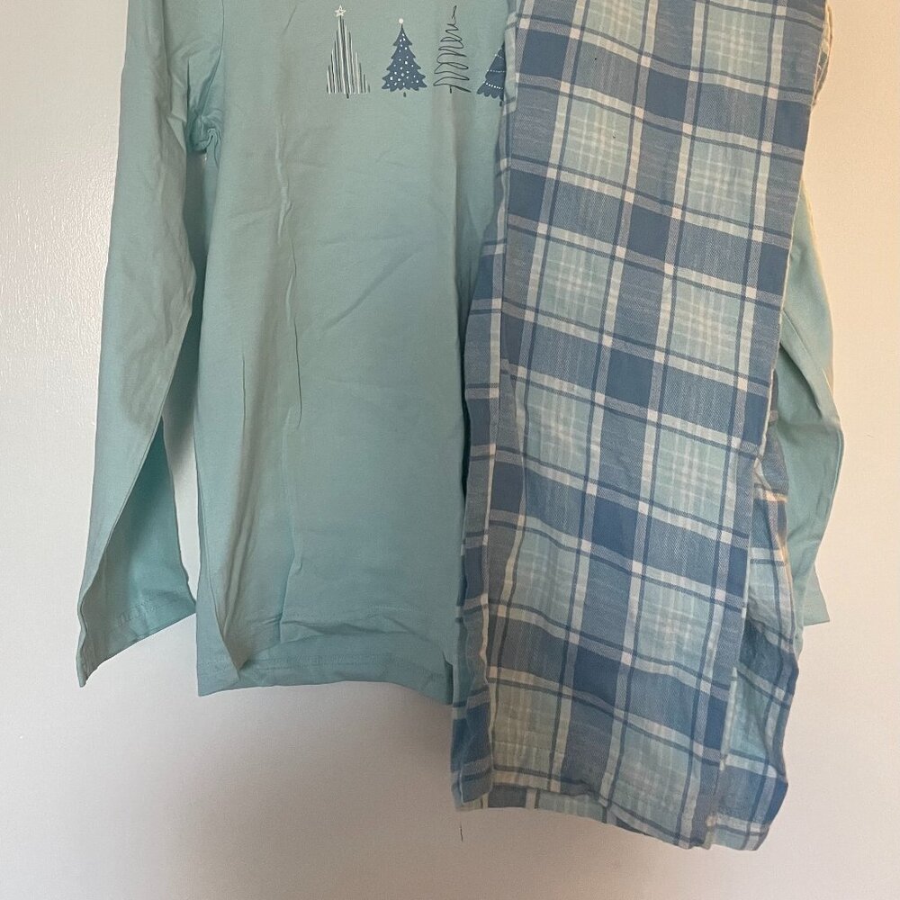 Northern Reflections - Light Blue Tree Pyjama Set (Size XS) - Picture 2 of 3